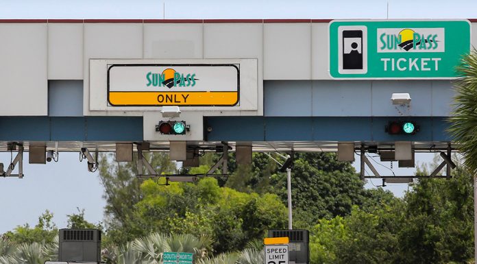Florida Department of Transportation Collecting Tolls Electronically
