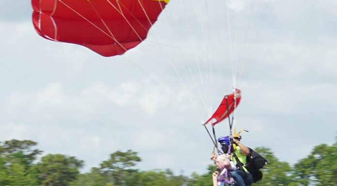 Eighty-One Year Old Charles “Chuck” Arnone Celebrates A 60th Anniversary Jump