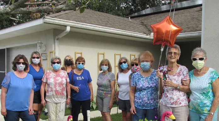 Long-Time Resident Eleanor Lofgren Receives A Surprise For Her 92nd Birthday