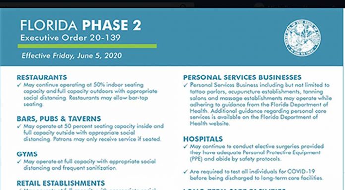Lake County To Enter Phase 2 of Reopen Plan Following the State of Florida (June 5)