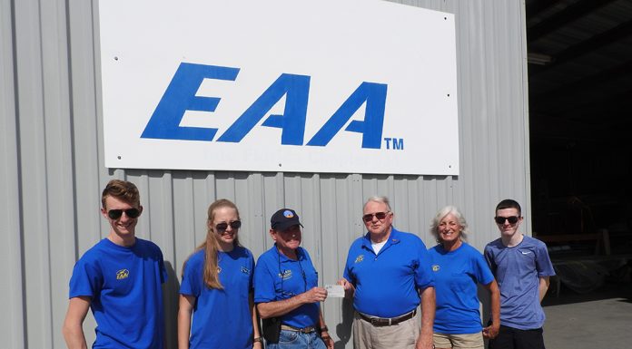 EAA Pilot Donates to Local Chapter’s Aviation Youth Program