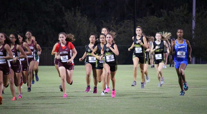 ERHS Girls’ Cross Country Team Competed in the JT Memorial Race