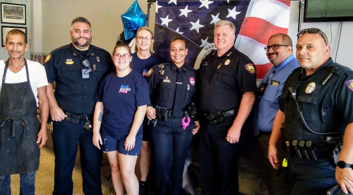 Mascotte Coffee With A Cop October 30 at the Rainbow Grill