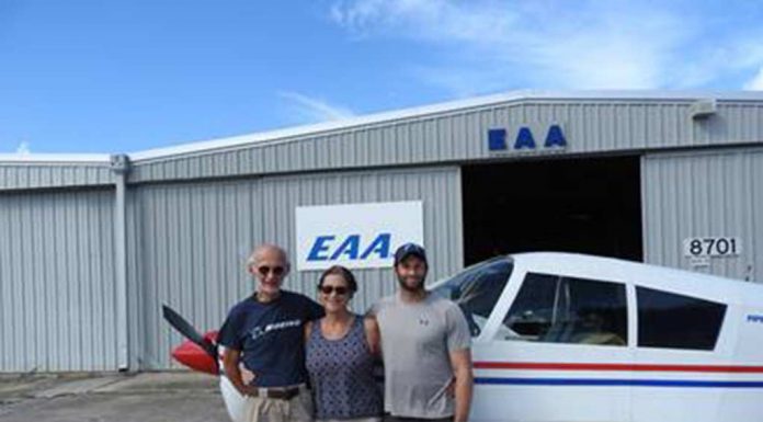 EAA Chapter 534 Protects Visiting Airplane From Hurricane Eta