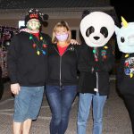 #ART — IMG_6476 — Panda, Unicorn & Christmas Car Lights