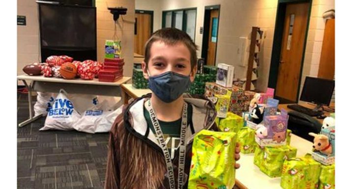 Windy Hill Middle School Students Shop For Free Holiday Gifts For Loved Ones
