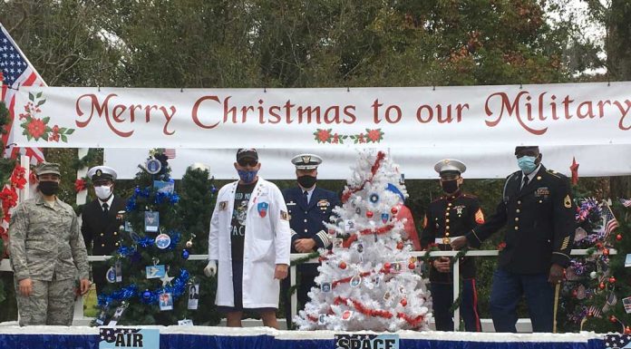 Groveland Historical Society Museum Received Multiple Awards For Its Float Titled “Merry Christmas To Our Military”