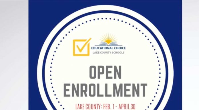 Lake County Educational Choice Open Enrollment On Monday, Feb. 1 – April 30