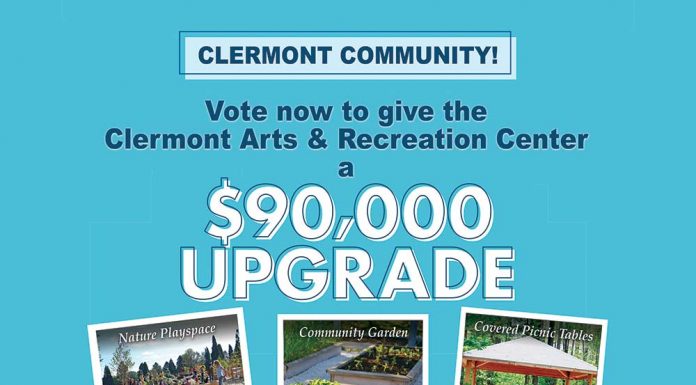 Vote Today And Everyday Through Sept To Give Clermont Arts And Recreation Center A $90,000 Upgrade