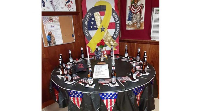 Members Of The VFW Post 5277 Recognize US Service Members Killed In Kabul