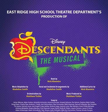 East Ridge High School Theatre Department Presents Disney’s Descendants: The Musical (Nov 10-13)