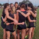 Team Huddle at the Start Line