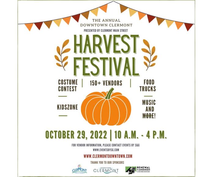 Downtown Main Street Presents The Annual Downtown Clermont Harvest