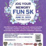 Jog Your Memory 5k Flyer