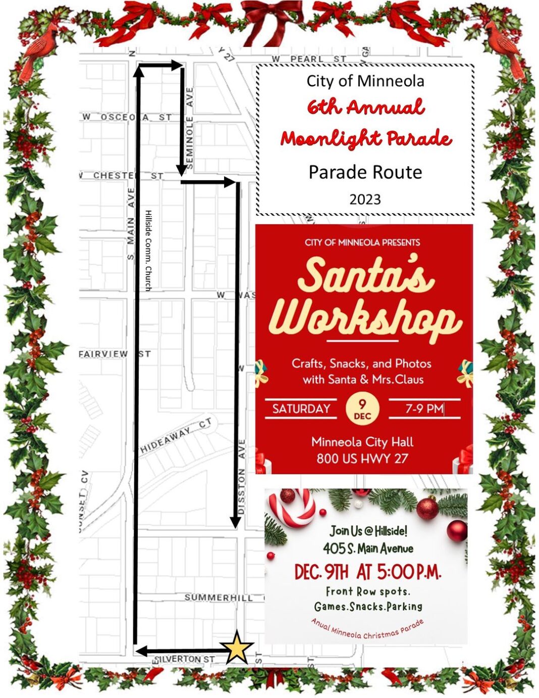 City of Minneola Presents Its Moonlight Parade (Dec 9) South Lake Tablet