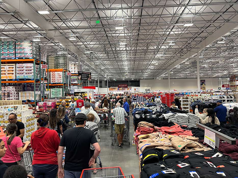 Costco Wholesale Opens To Crowds In Clermont