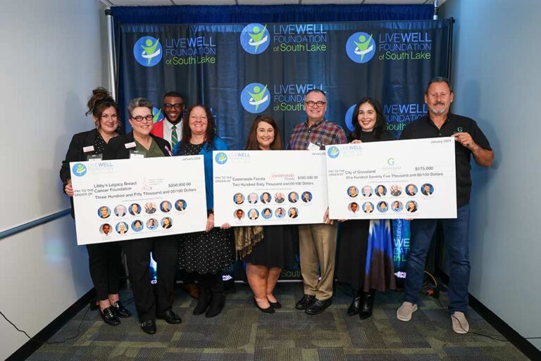 Live Well Foundation Grants $785,000 to Health-Related Projects in South Lake County