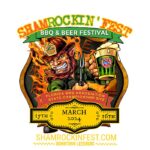 #Shamrockin Fest 24 Shirt Back copy