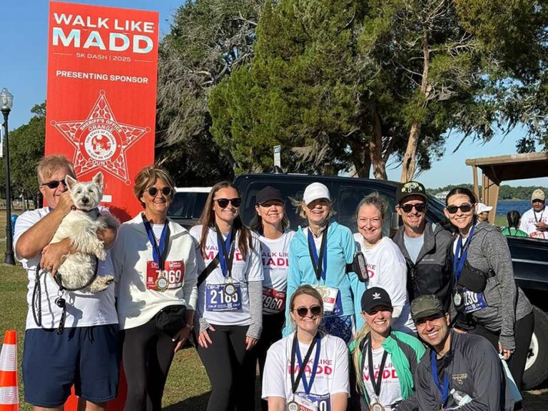 Community Gathers at Waterfront Park for 2025 Walk Like MADD & MADD Dash Clermont 5K