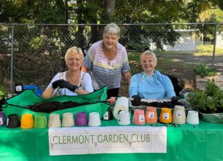 Clermont Garden Club Lead Activity At The Head Start Fall Festival