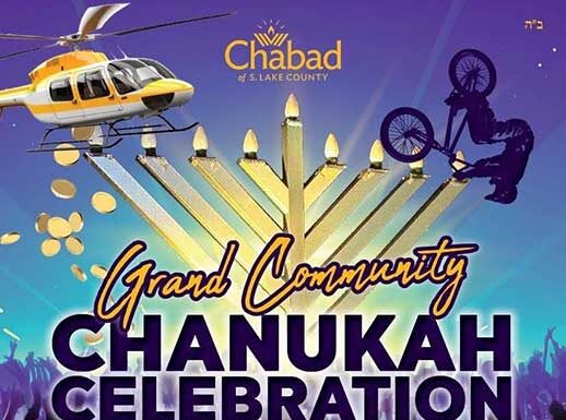 Menorahs Shining Brighter Than Ever In Lake County with Surging Jewish Pride And Confidence