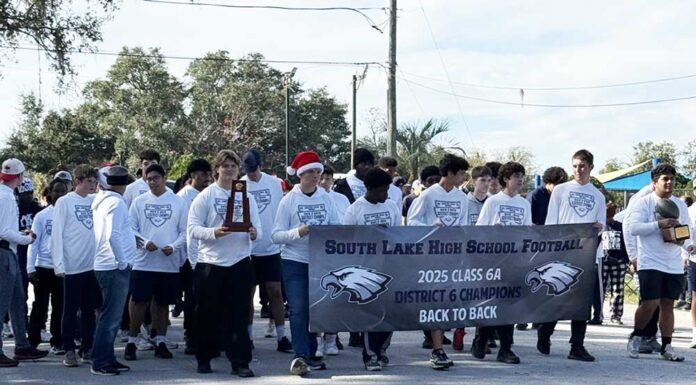 South Lake High School Football Team Honored By City Of Groveland