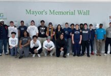 South Lake Eagles Football Team Volunteers at Groveland Martin Luther King Breakfast