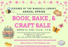 Do Not Miss Minneola Library’s Spring Book, Bake and Craft Sale
