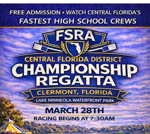 District Championship Regatta Returns To Lake Minneola Waterfront Park On Saturday, March 28