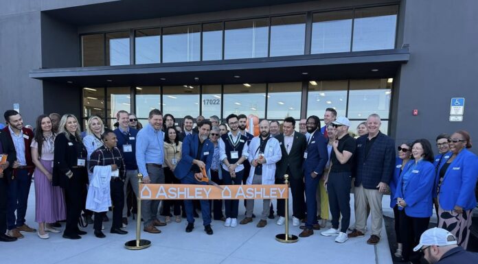 Ashley Celebrates Grand Opening With South Lake Chamber Ribbon Cutting