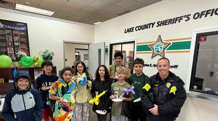Lake County Sheriff’s Office Hosts “Cookies With A Cop”