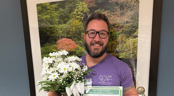 Ryan Flowers, RN Is Honored With The DAISY Award