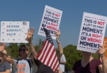 “No Kings” Rally Draws Nationwide Crowds, Including Peaceful Demonstration In Clermont
