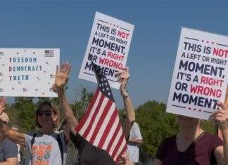 “No Kings” Rally Draws Nationwide Crowds, Including Peaceful Demonstration In Clermont