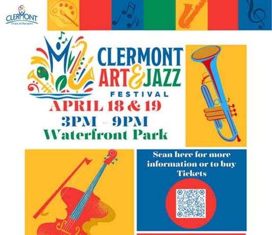 Clermont Art and Jazz Festival (April 18-19)