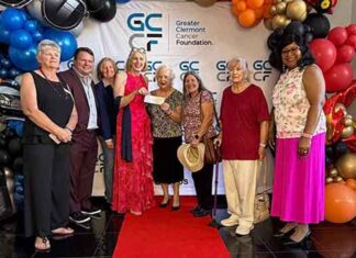 Beta Theta Members Show Support For GCCF At Bras for a Cause Event