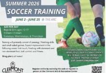 City of Clermont Summer Soccer Training