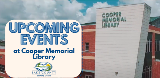 Cooper Memorial Library: Summer Reading Program Events Beginning Monday, June 1 | Times Vary