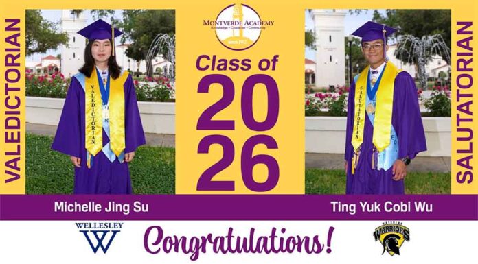 Montverde Academy Announces the Valedictorian and Salutatorian of the Class of 2026