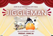 Come Witness The Amazing JiggleMan FREE Summer Reading Event At Minneola City Hall Gym