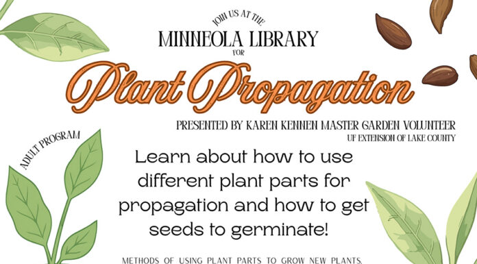 Plant Propagation Presentation At The Minneola Library (June 16)