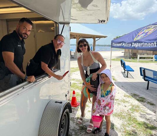 “Popsicles with a Cop”, “Coffee With A Cop”, Hoops with Cops”, “Pizza With Police” All Hosted by the Clermont Police Department