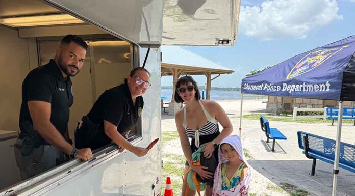 “Popsicles with a Cop”, “Coffee With A Cop”, Hoops with Cops”, “Pizza With Police” All Hosted by the Clermont Police Department