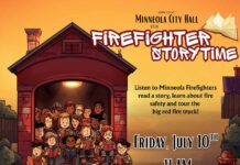 Minneola Firefighters Perform Story Time And A Tour Of The New Minneola Fire Station