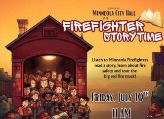 Minneola Firefighters Perform Story Time And A Tour Of The New Minneola Fire Station