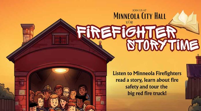 Minneola Firefighters Perform Story Time And A Tour Of The New Minneola Fire Station
