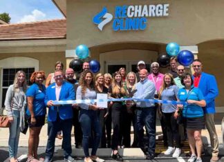 Recharge Clinic Celebrates Grand Opening with South Lake Chamber Ribbon Cutting