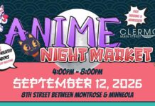 Anime Night Market Set To Bring Color, Creativity To Downtown Clermont (Sept 12)