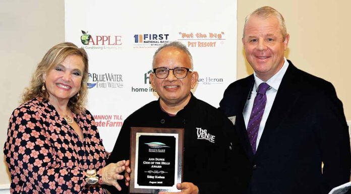 Uday Kadam Recognized for Outstanding Service to the South Lake Community