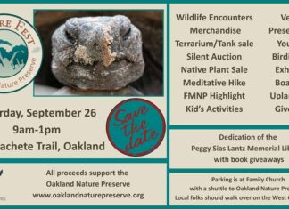 Oakland Nature Preserve Festival Celebrates Conservation, Community and Learnings(Sept. 26)